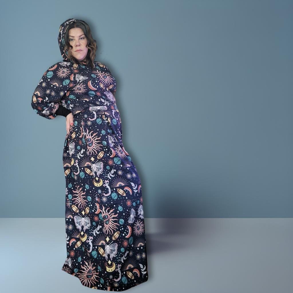 Panter turquoise/pink Culottes (långa & 3/4 långa)