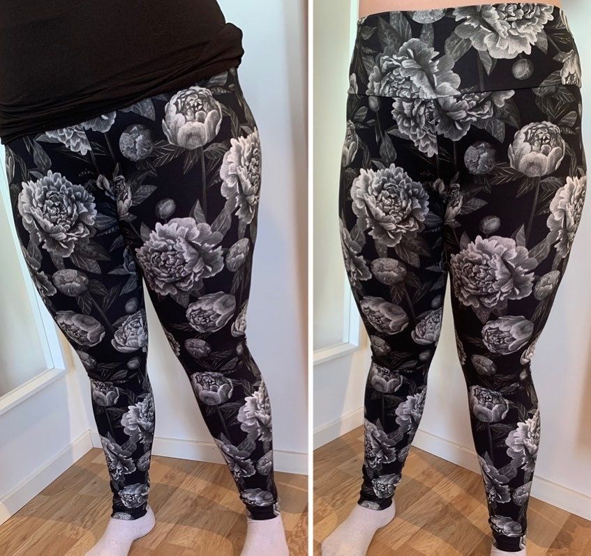 Panter blue/pink Leggings