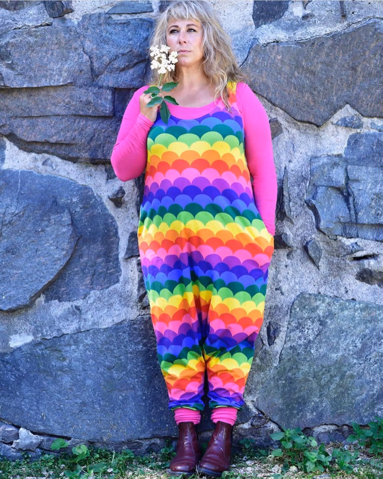 Lotus petrol Jumpsuit (alla ärmlängder)