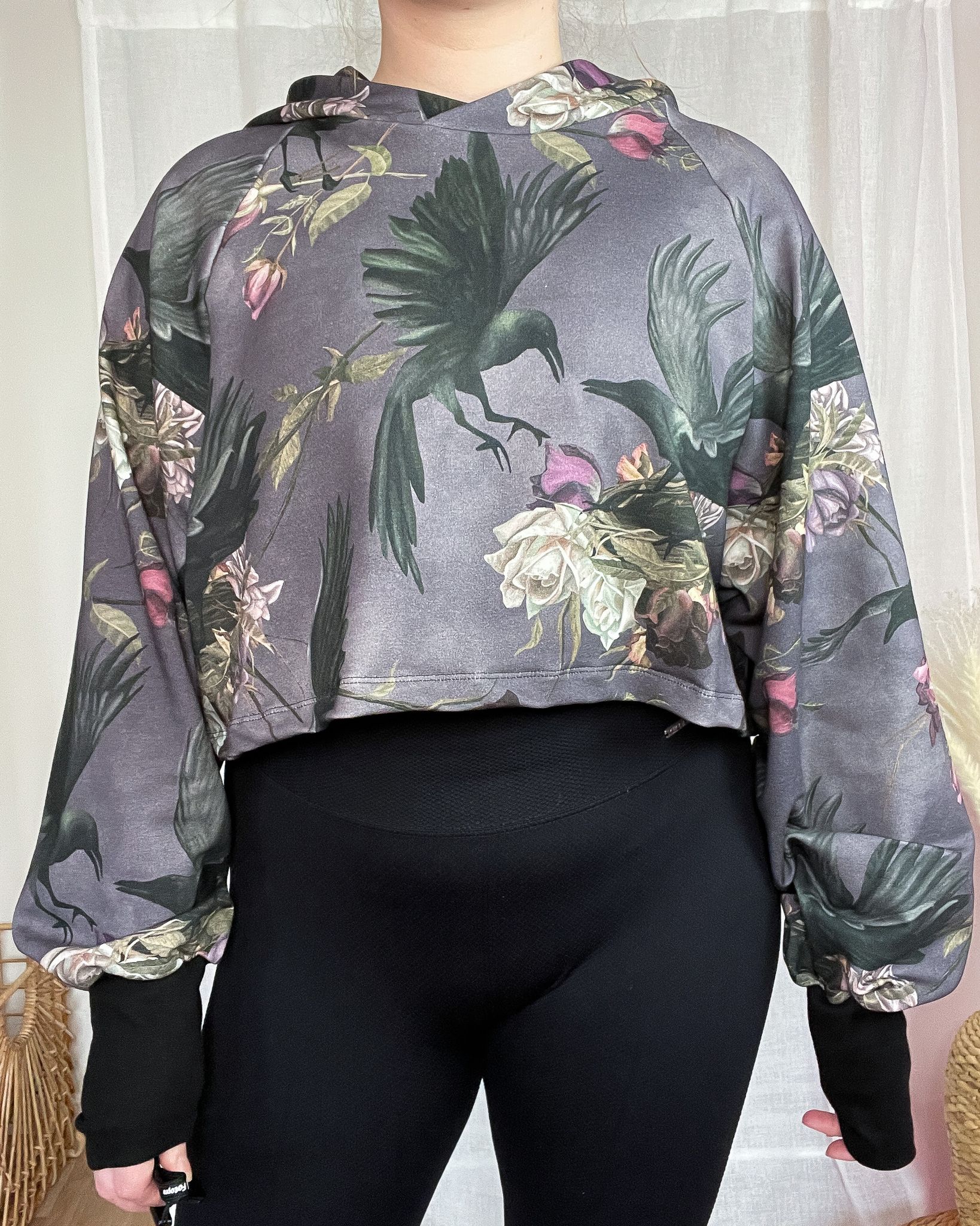 Lava gradient rainbow Crop top deluxe