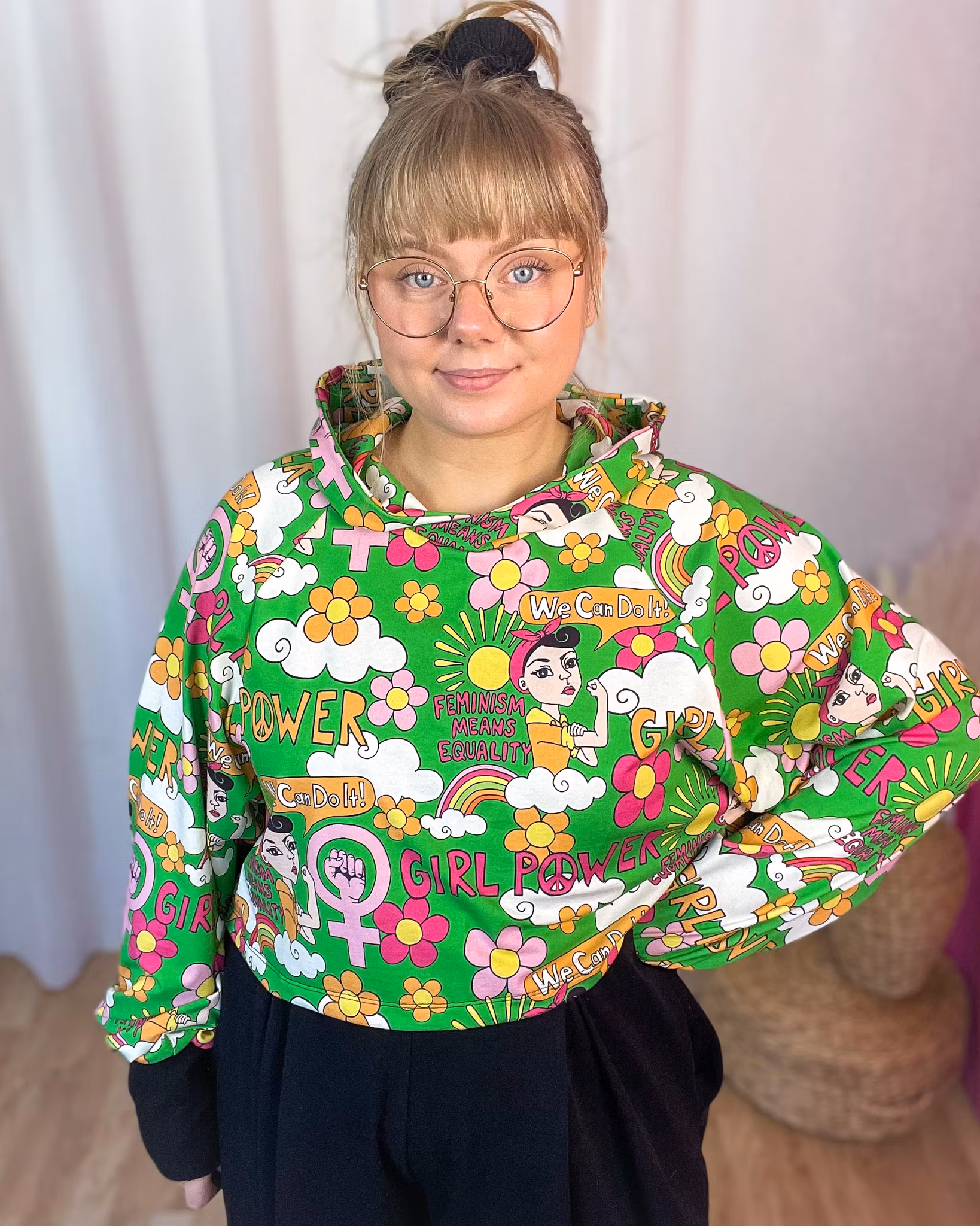 Ornamental Purple Crop top deluxe