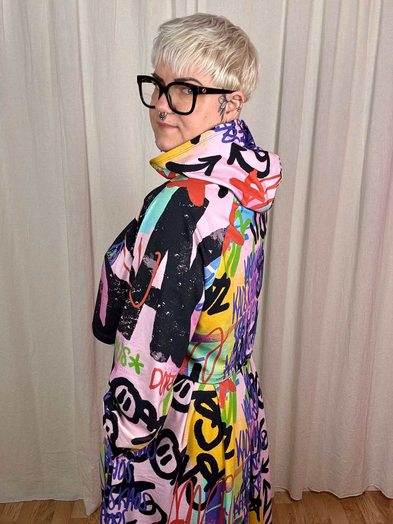 Ornamental Purple Crop top deluxe