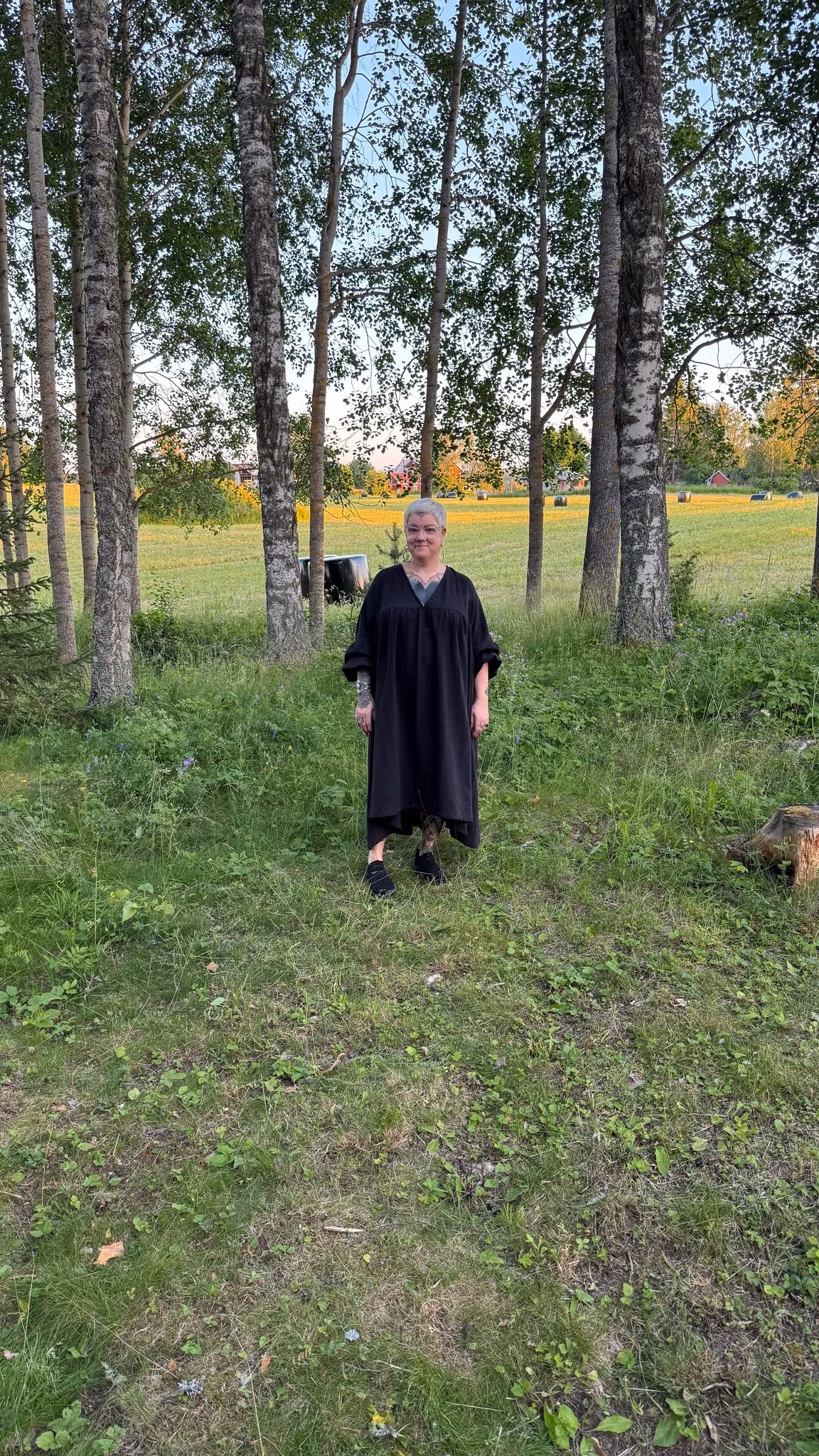 Puffy sleeve dress - Olika färger - Viskos