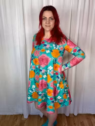 Embroidery Flow Dress