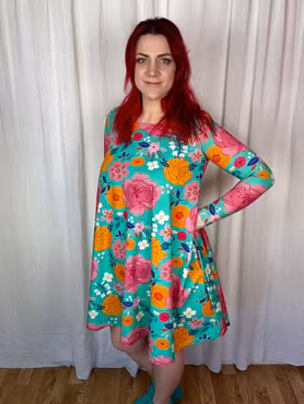 Embroidery Flow Dress