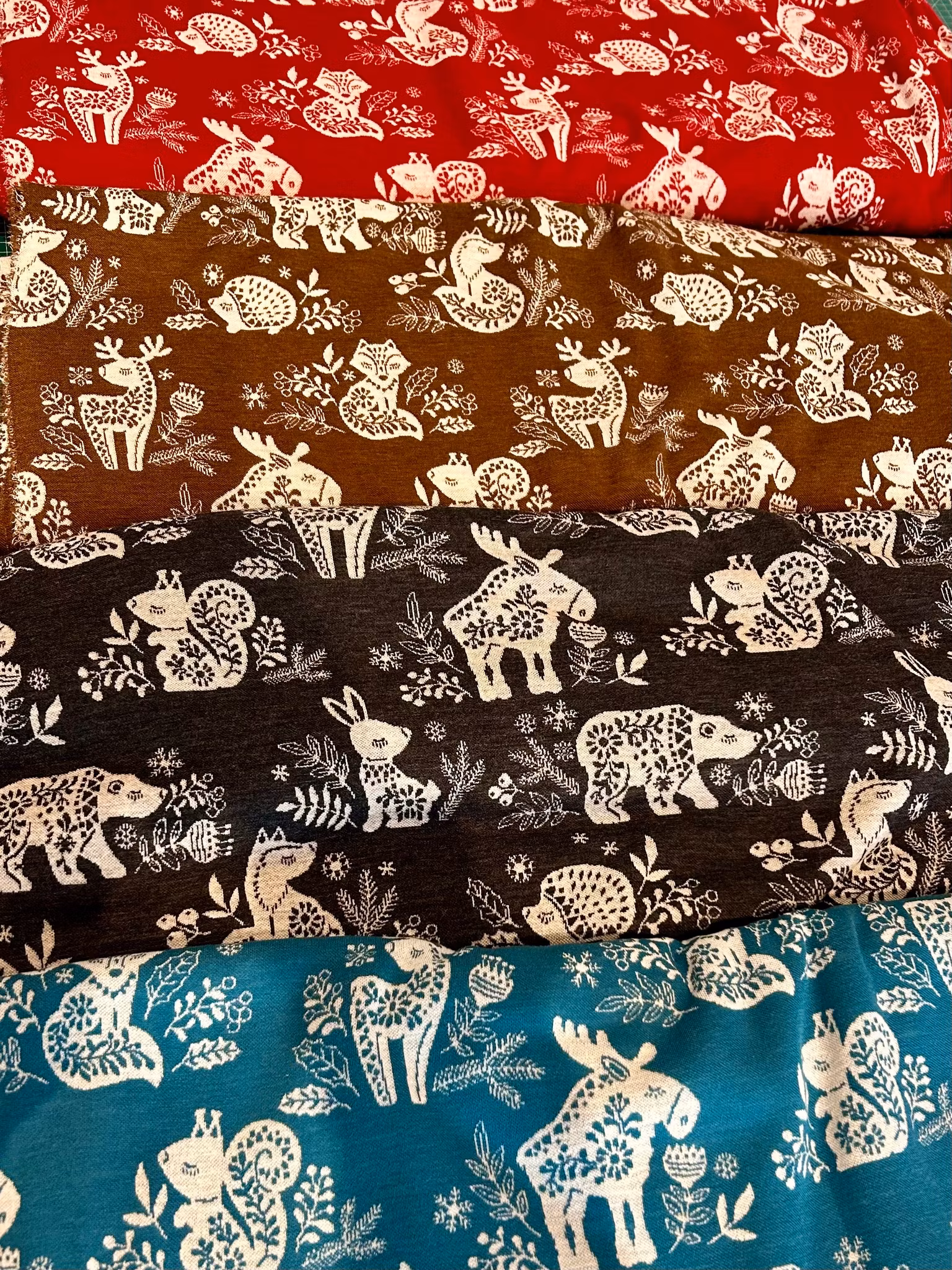 Infinity scarf Merinoull Nordiska djur