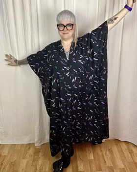 Embroidery Nya kaftan dress