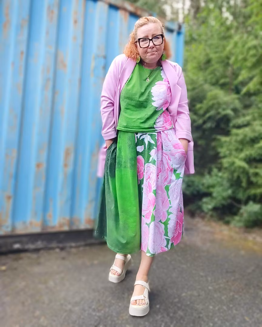 Rainbow forest Culottes (långa & 3/4 långa)