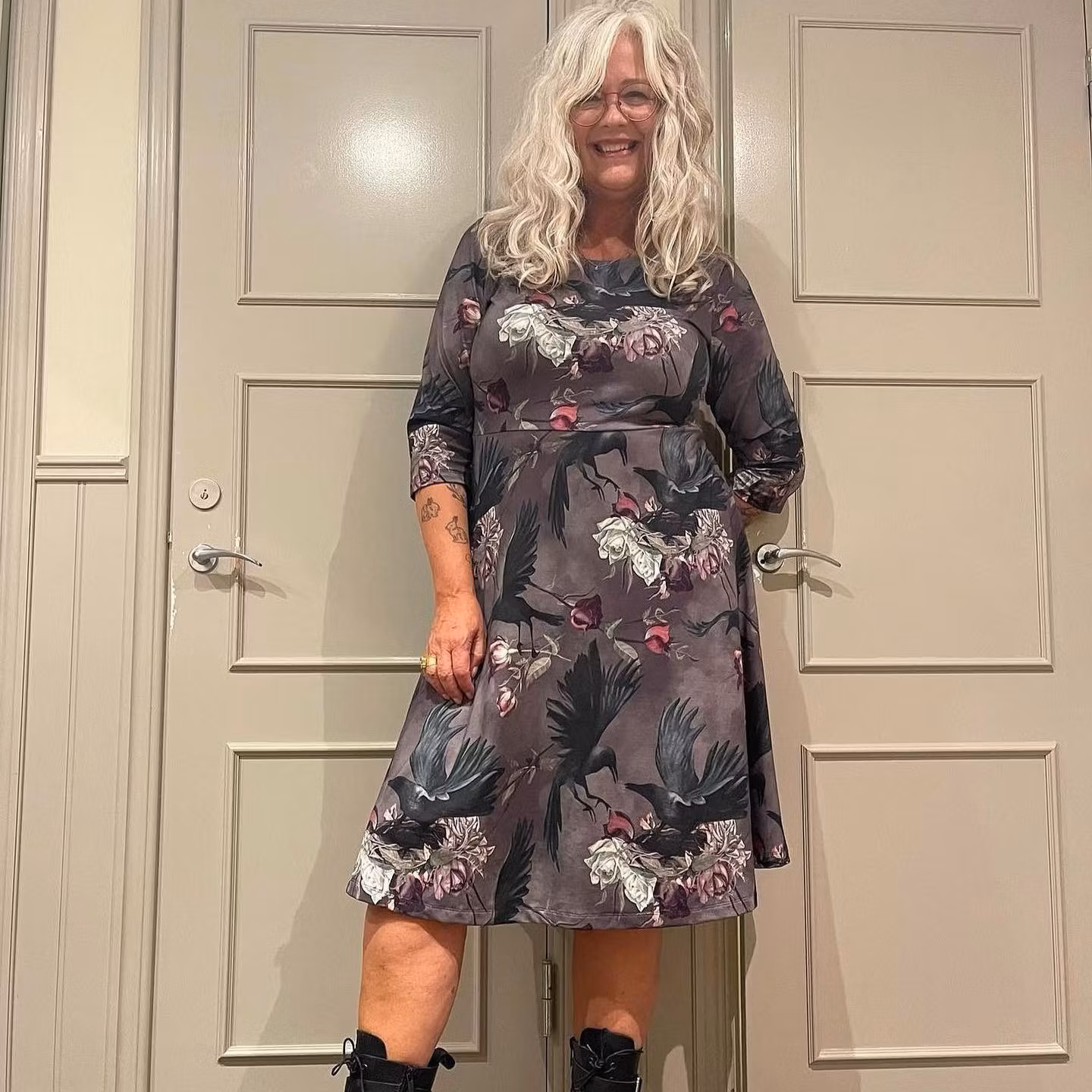 Fluid Teal Snurrklänning