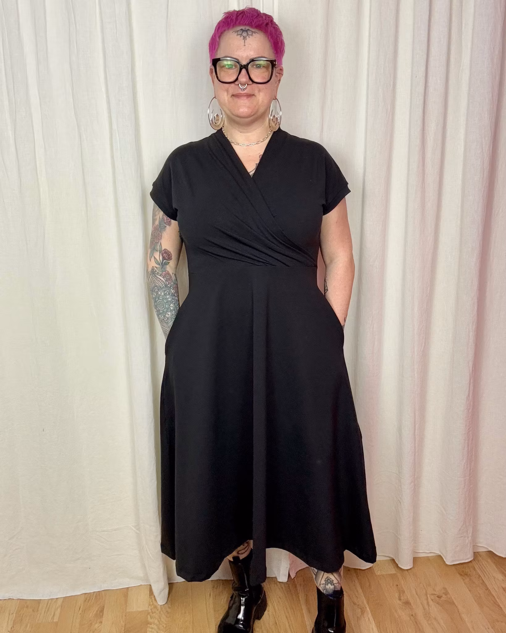 Rainbow forest Omlotten klänning