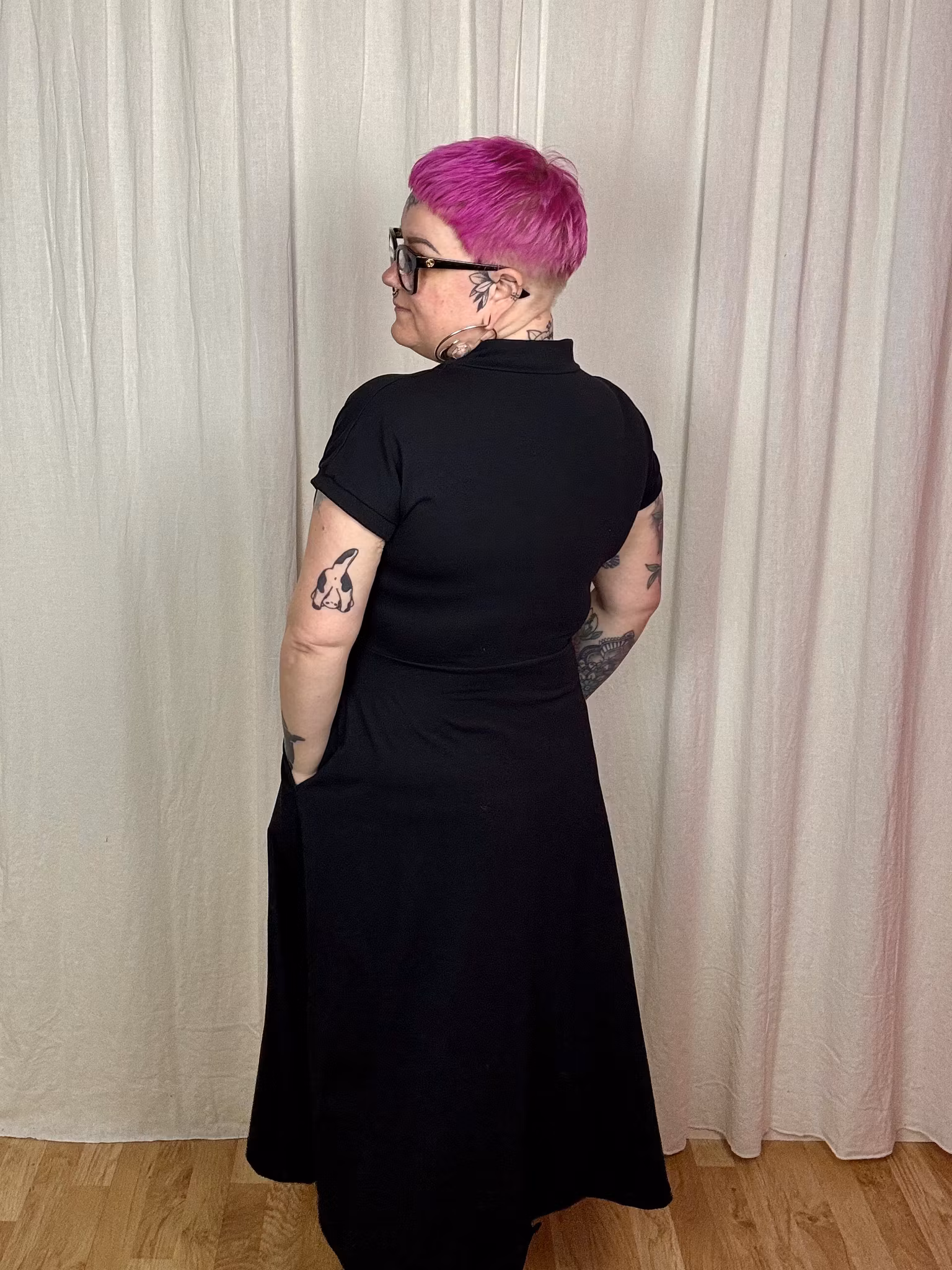 Groovy femme Omlotten klänning