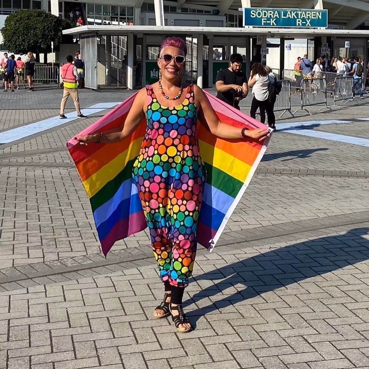 Rainbow forest Jumpsuit (alla ärmlängder)