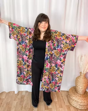 Vibrant leo Kimono/Kaftan