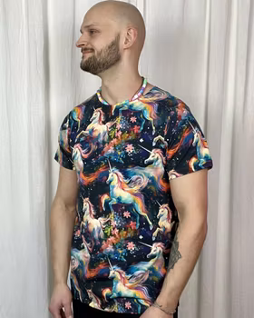 Vibrant leo T-shirt Herr