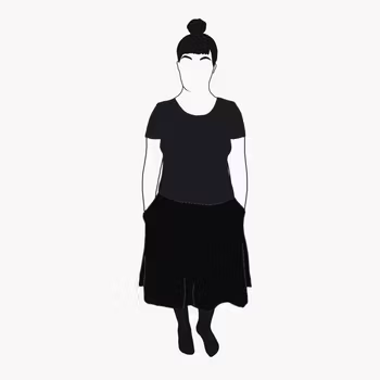 Black Kjol