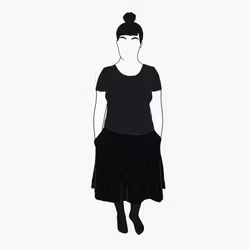 Black Kjol