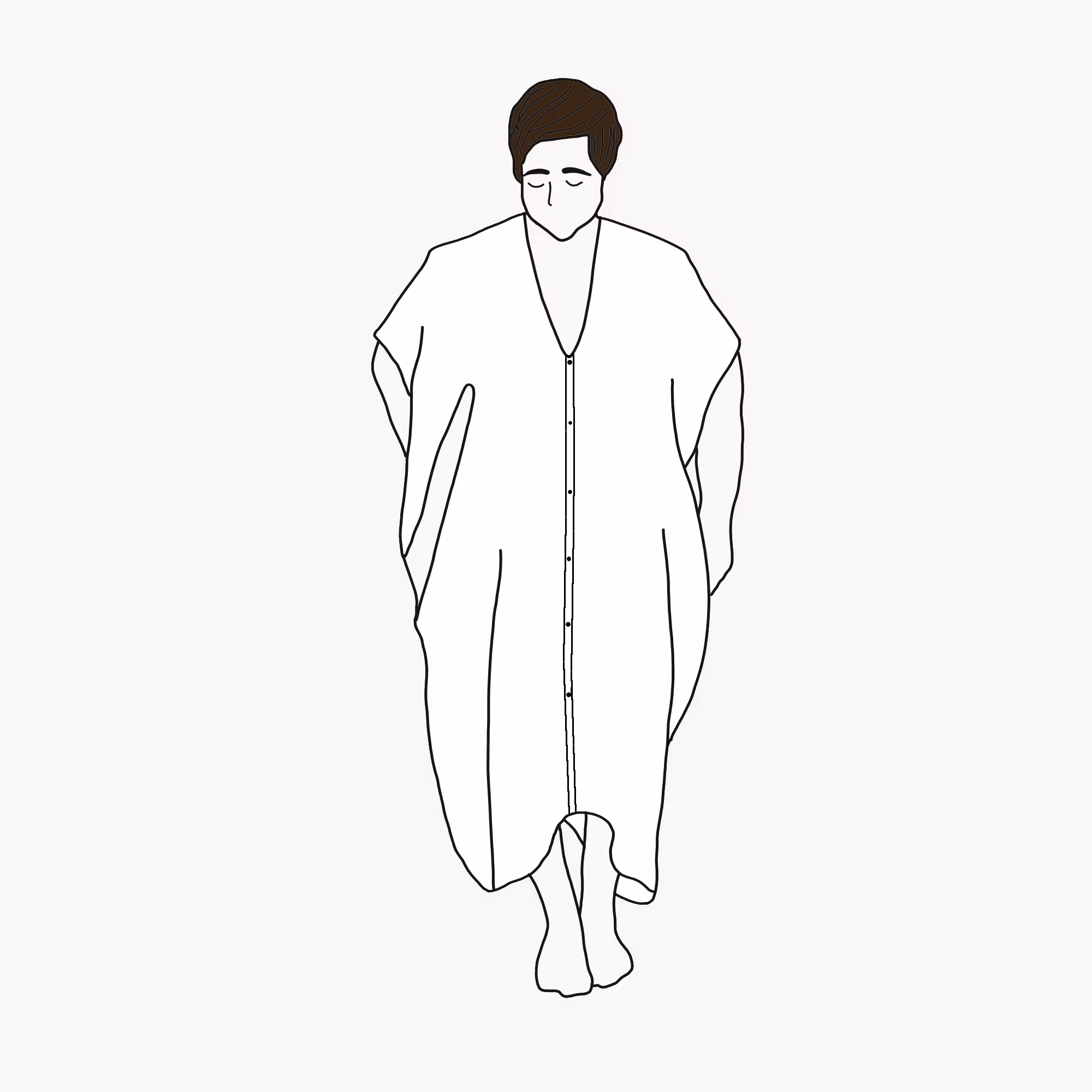 Nya kaftan dress