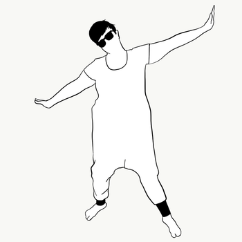 Jumpsuit med kort ärm valfritt tyg
