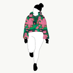 Color wall Crop top deluxe