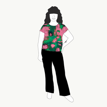 Color wall T-shirt
