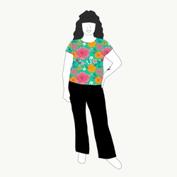 Flower market T-shirt