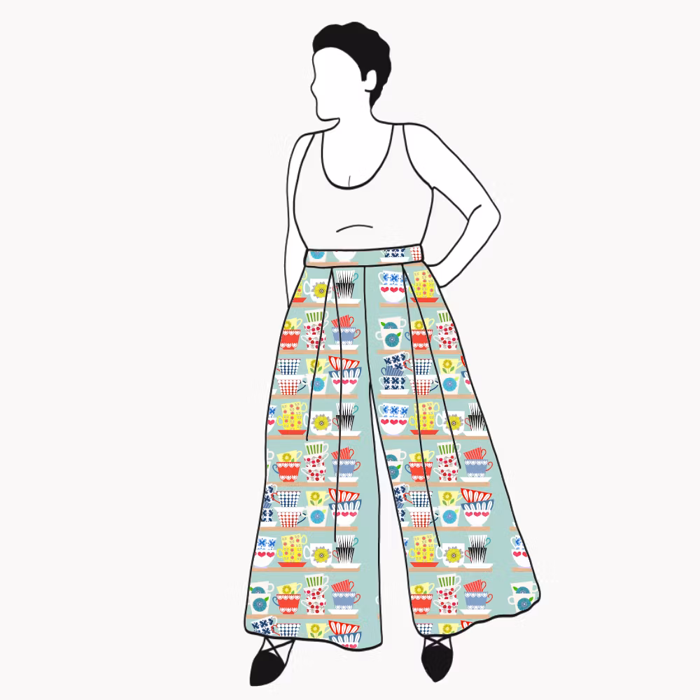 Scandinavian cups Culottes Hellånga