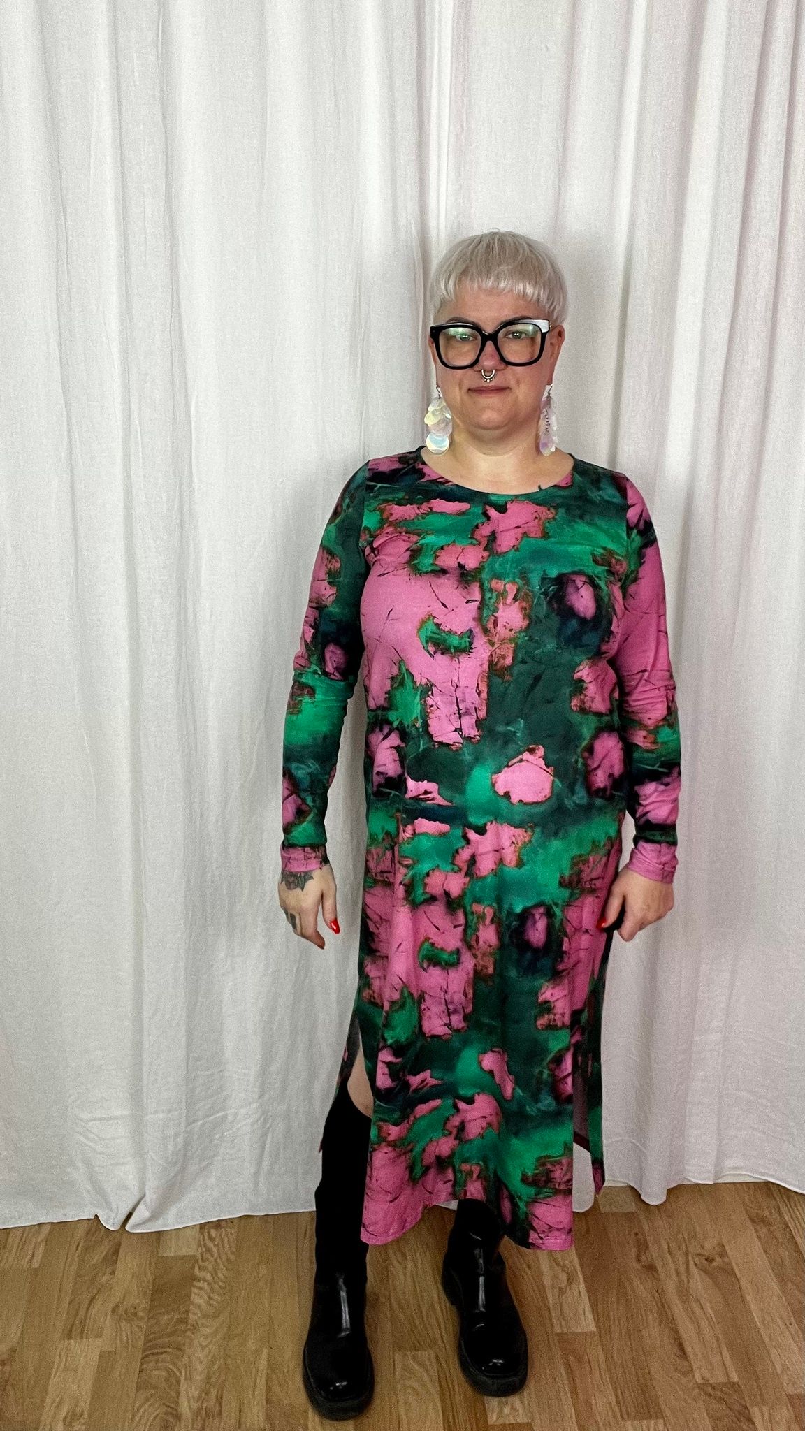 Slit dress Valfritt tyg