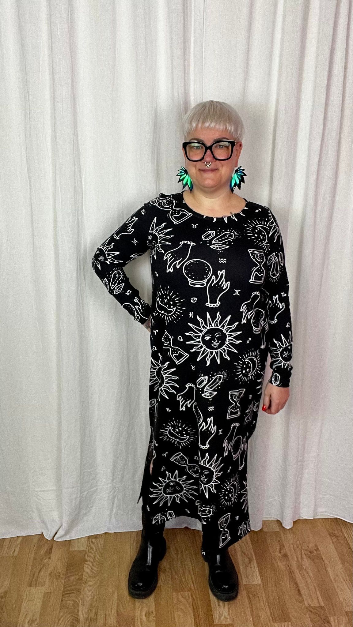 Slit dress Valfritt tyg