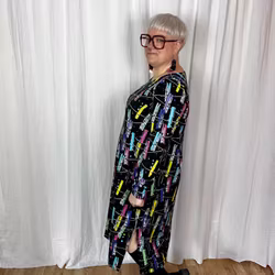 Slit dress Valfritt tyg