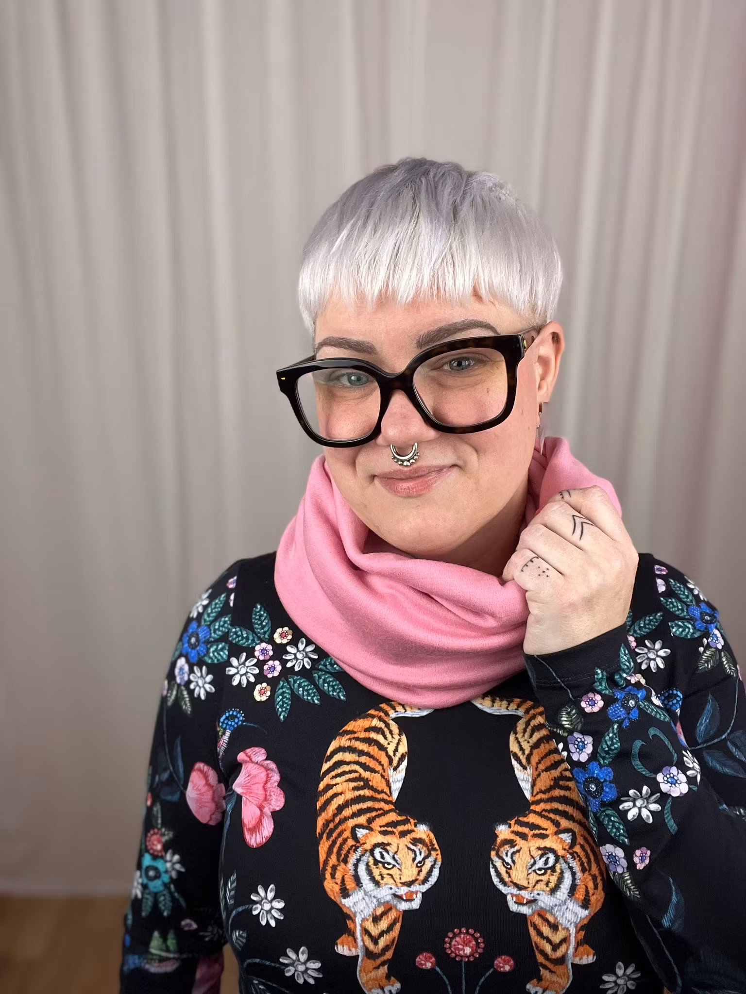 Infinity scarf 100% merinoull