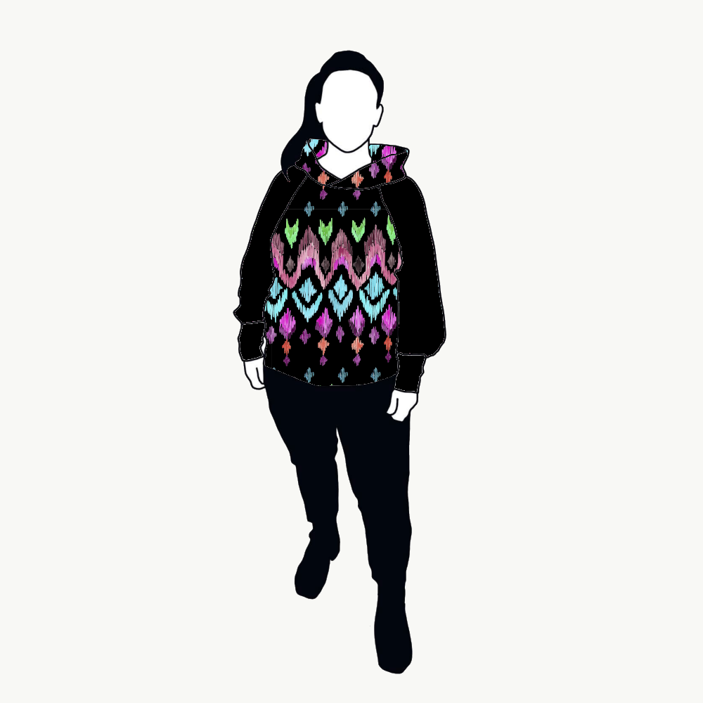Ikat Hoodie Deluxe