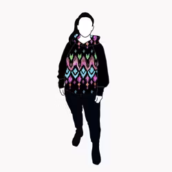 Ikat Hoodie Deluxe