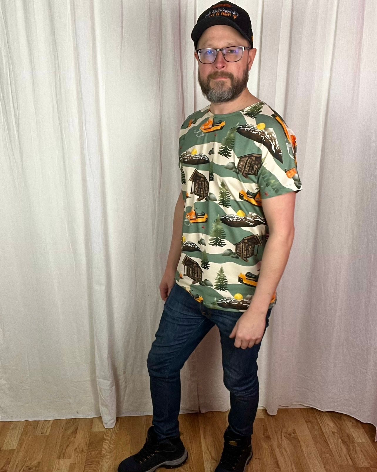 T-shirt Herr i valfritt tyg