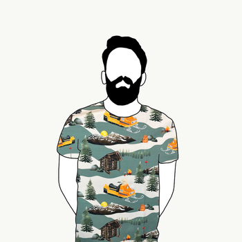 T-shirt Herr Kaffepaus