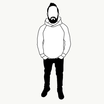 Hoodie Herr i valfritt tyg