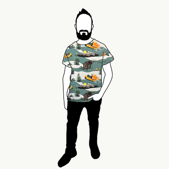 T-shirt Herr Kaffepaus