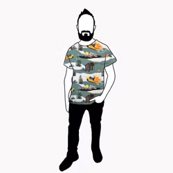 T-shirt Herr Kaffepaus