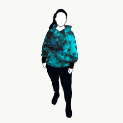 Universum Turquoise Hoodie Deluxe