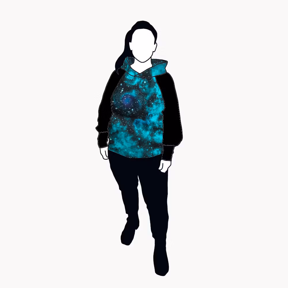 Universum Turquoise Hoodie Deluxe