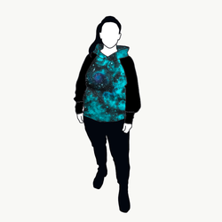 Universum Turquoise Hoodie Deluxe