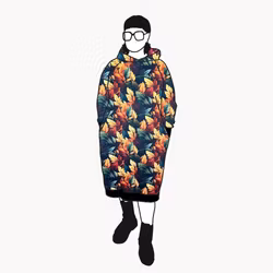 Never Leaf Me Sweatshirt dress Long