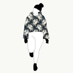 Copy Cat Crop top deluxe