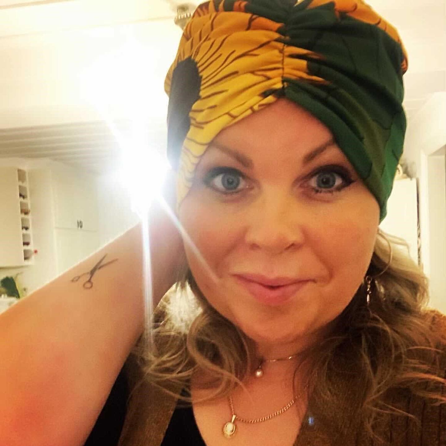 Turban Valfritt tyg