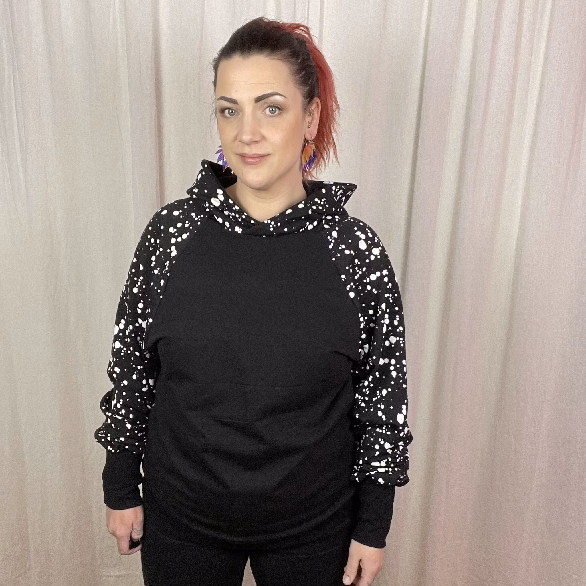 Hoodie Deluxe valfritt tyg