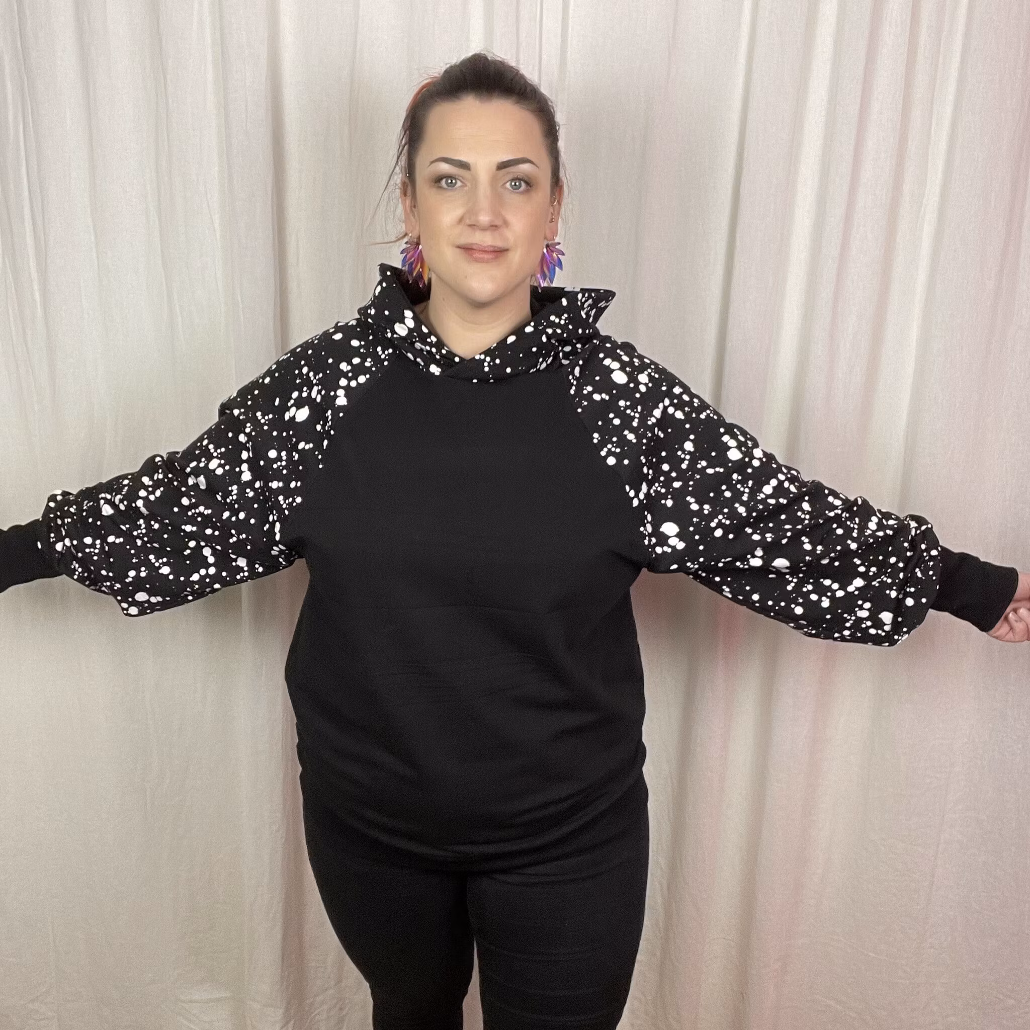 Hoodie Deluxe valfritt tyg