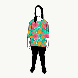 Flower market Boxy Top & Boxy Crop