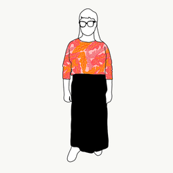 Prickbegonia Boxy Top & Boxy Crop