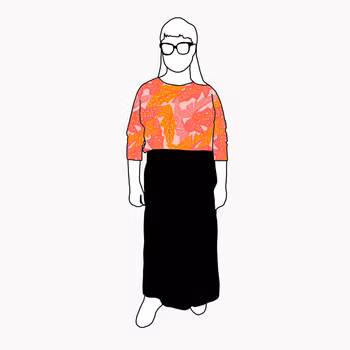 Prickbegonia Boxy Top & Boxy Crop
