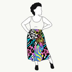 Crazy Print Culottes (långa & 3/4 långa)