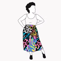 Crazy Print Culottes (långa & 3/4 långa)